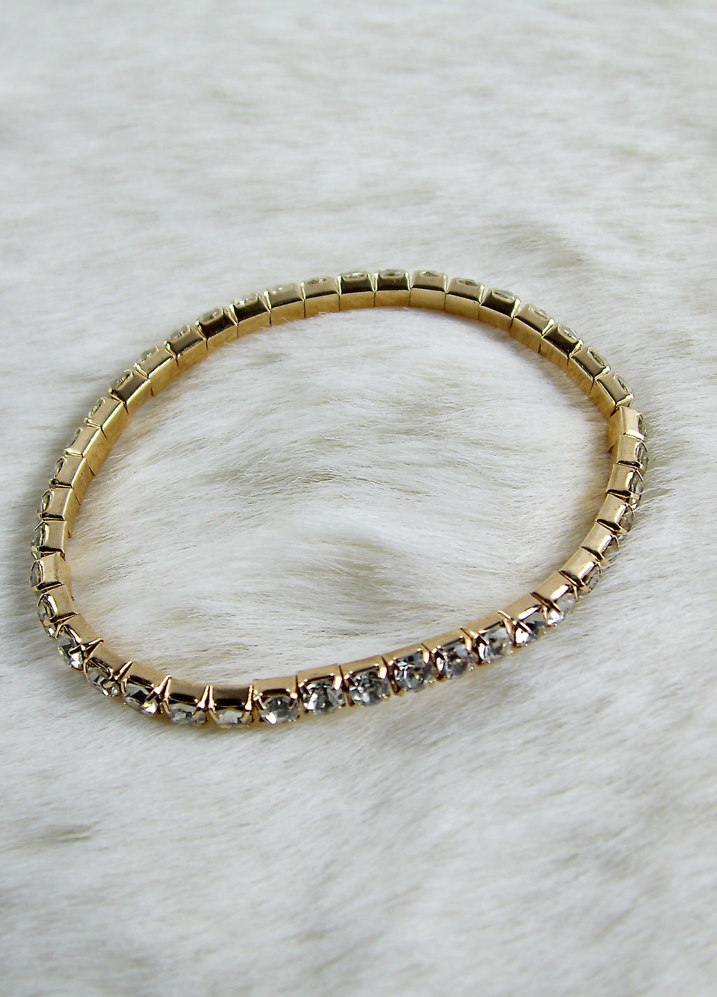 Diamanten armband goud