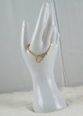 Hartjes gouden diamanten armband