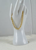 Gouden schakel armband