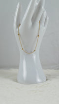 Gouden bolletjes armband