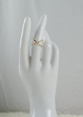 Infinity ring goud