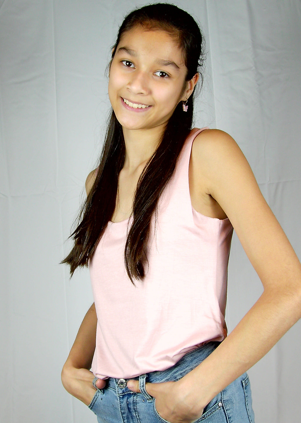 Basic Tank Top – Roze