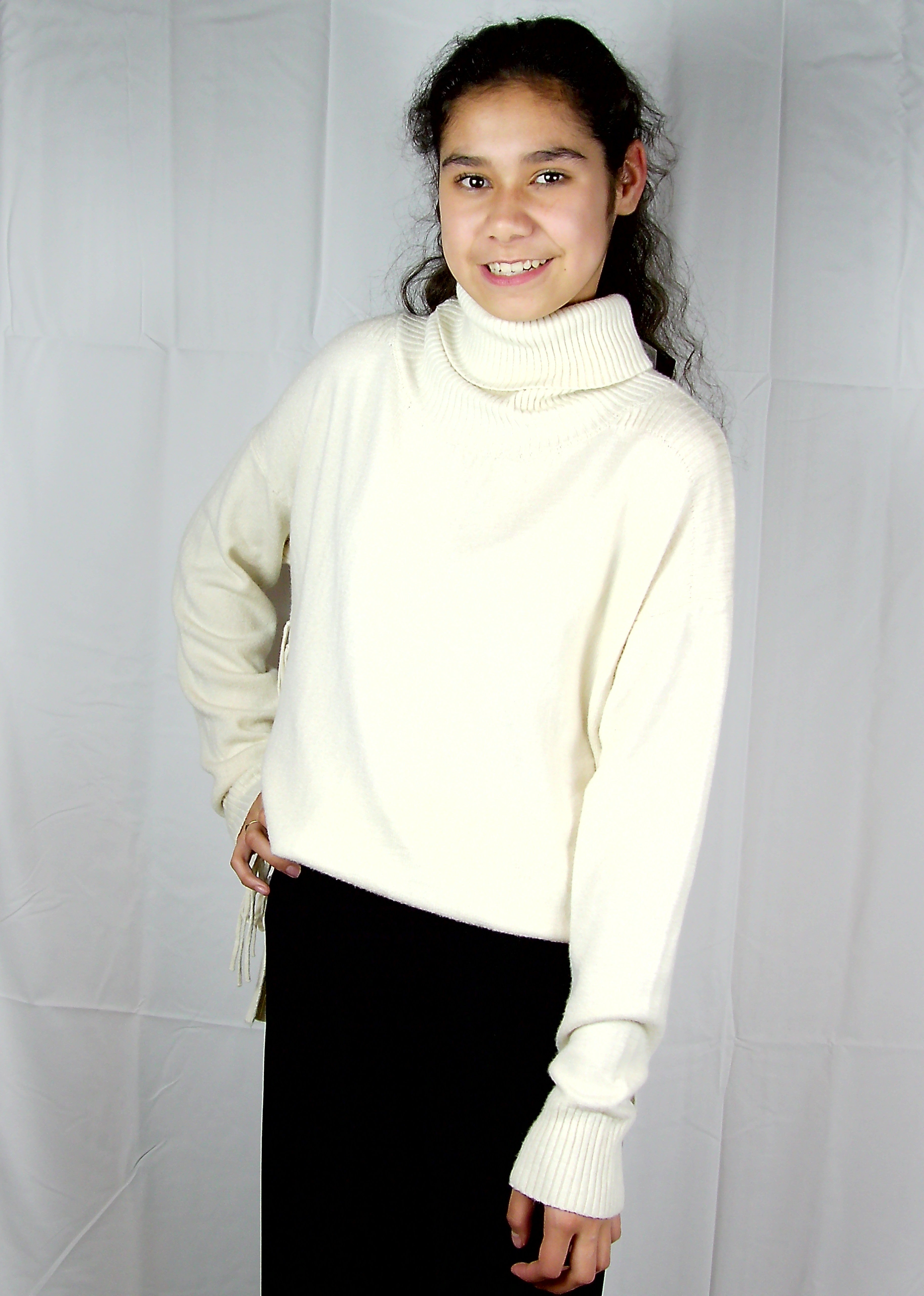 Coltrui met Fringe Details – Wit