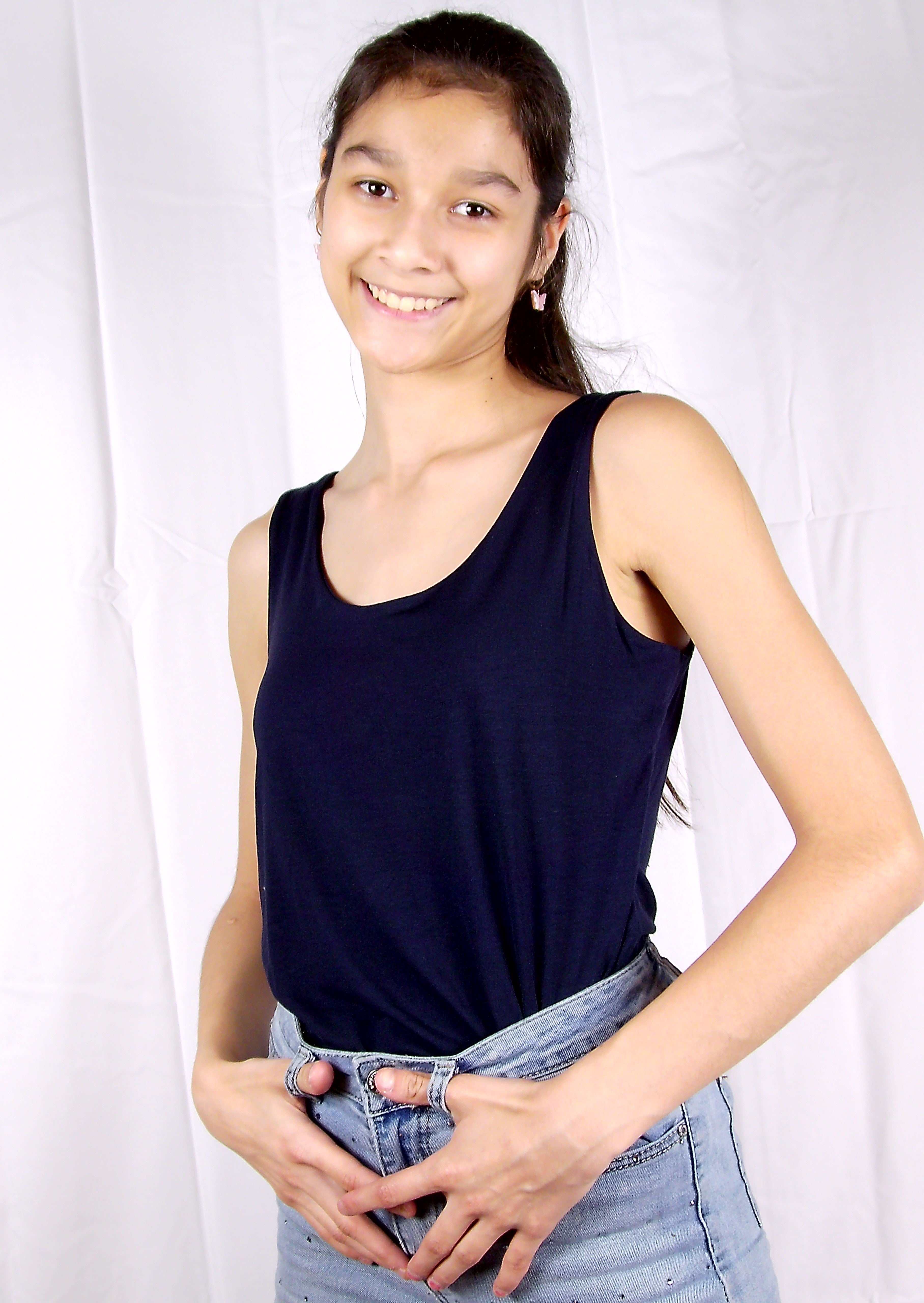 Basic Tank Top – Donkerblauw