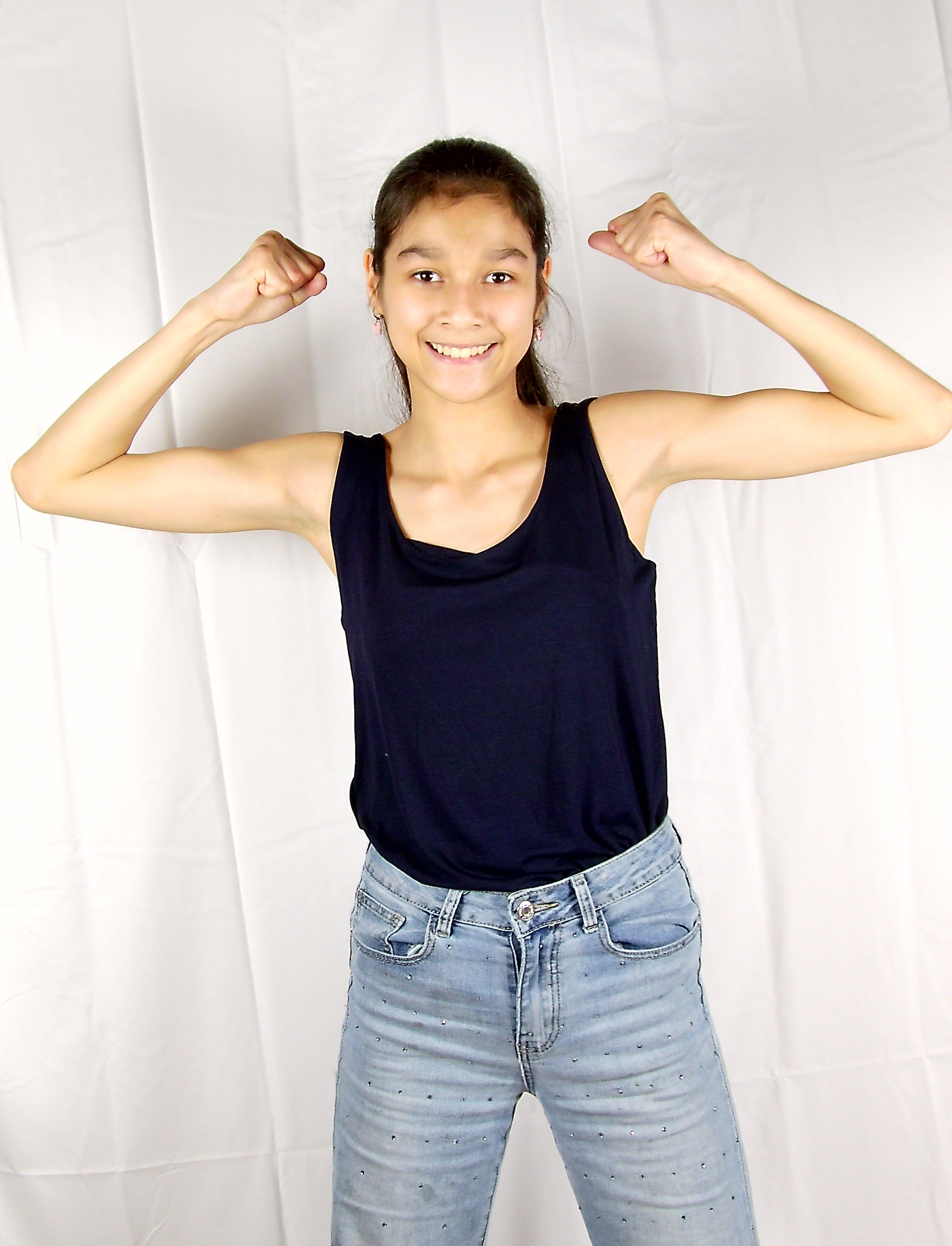 Basic Tank Top – Donkerblauw