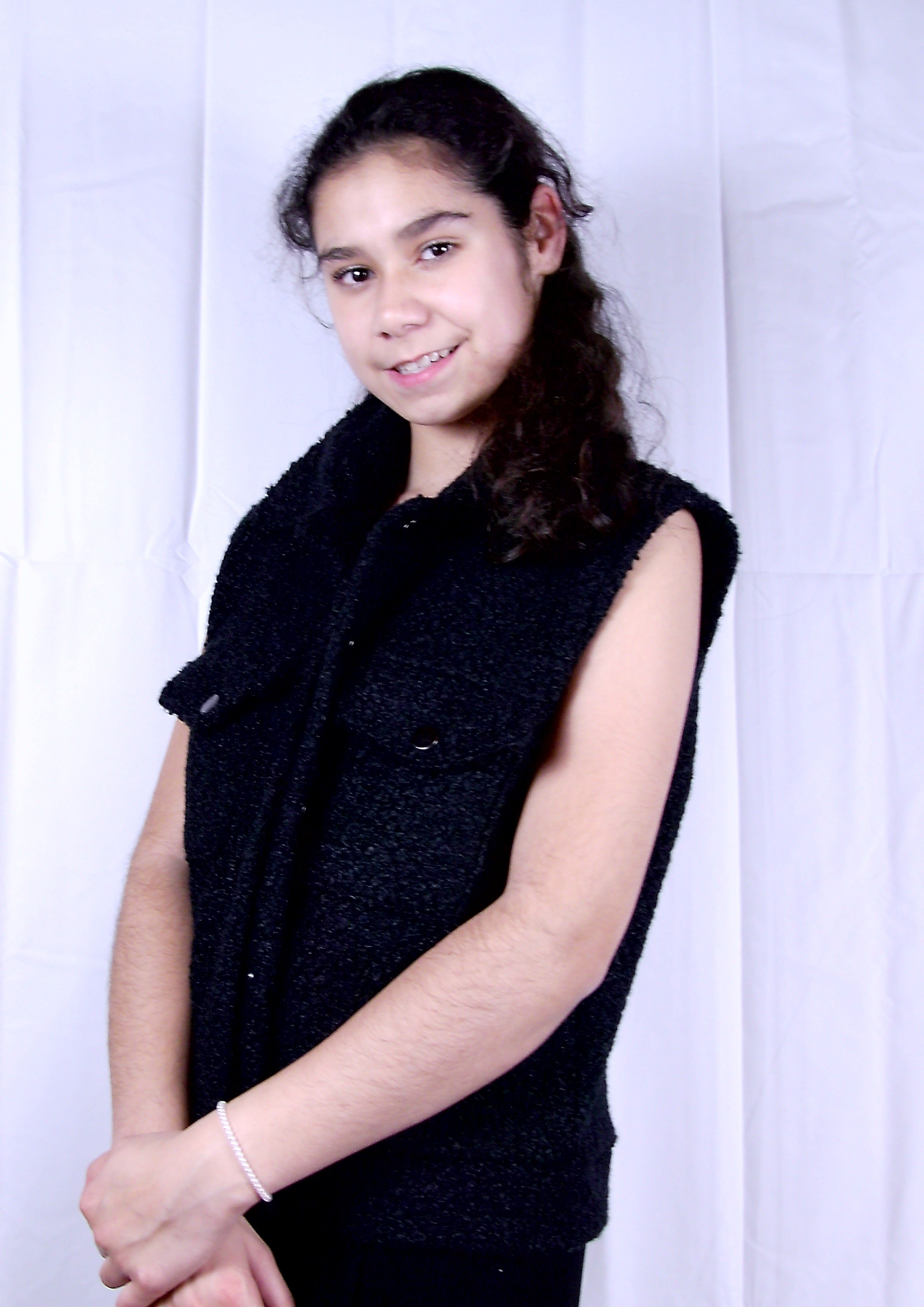 Teddy Gilet – Zwart