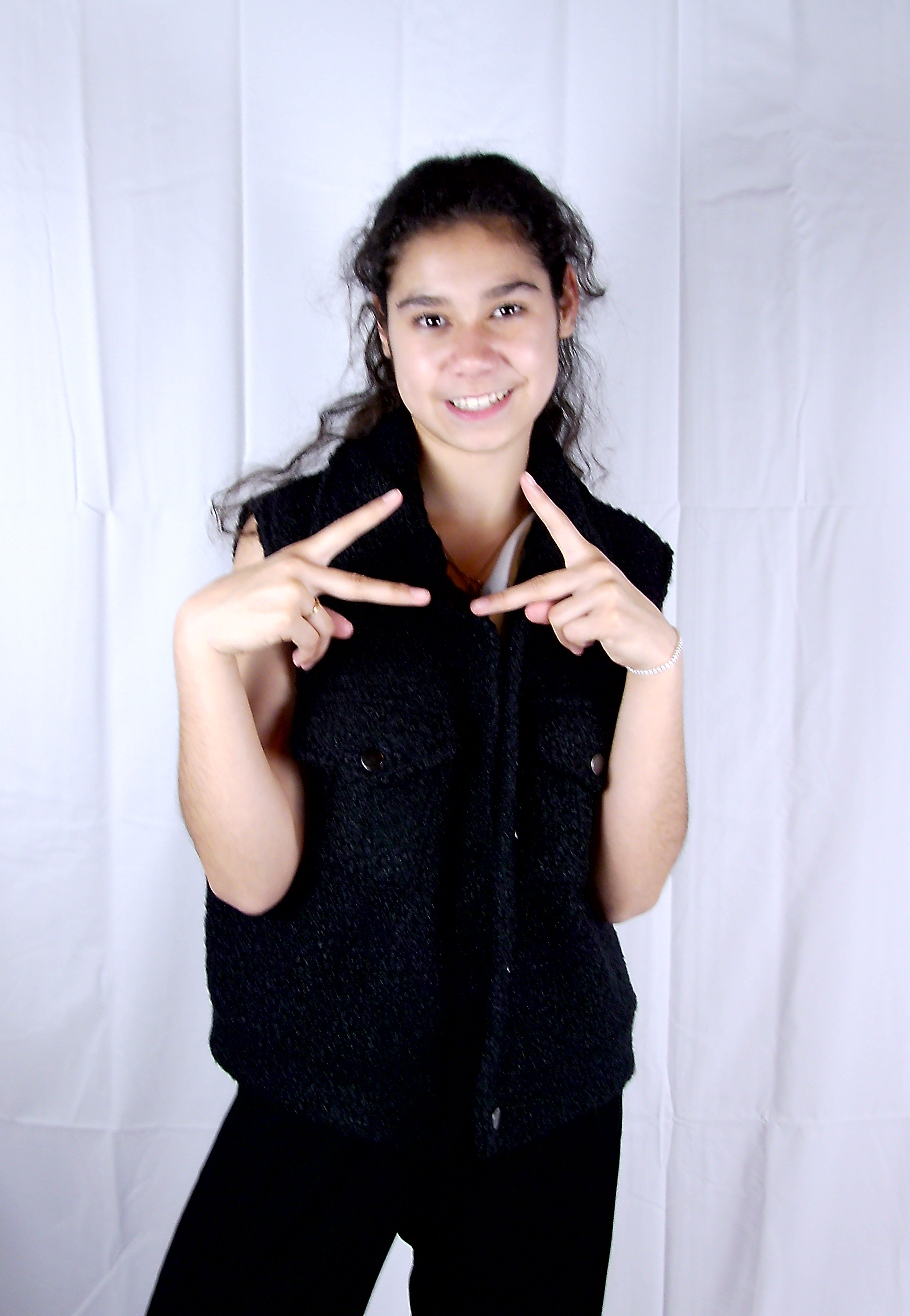 Teddy Gilet – Zwart