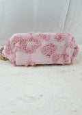 Superzachte Make-up Etui met Hartjes – Roze