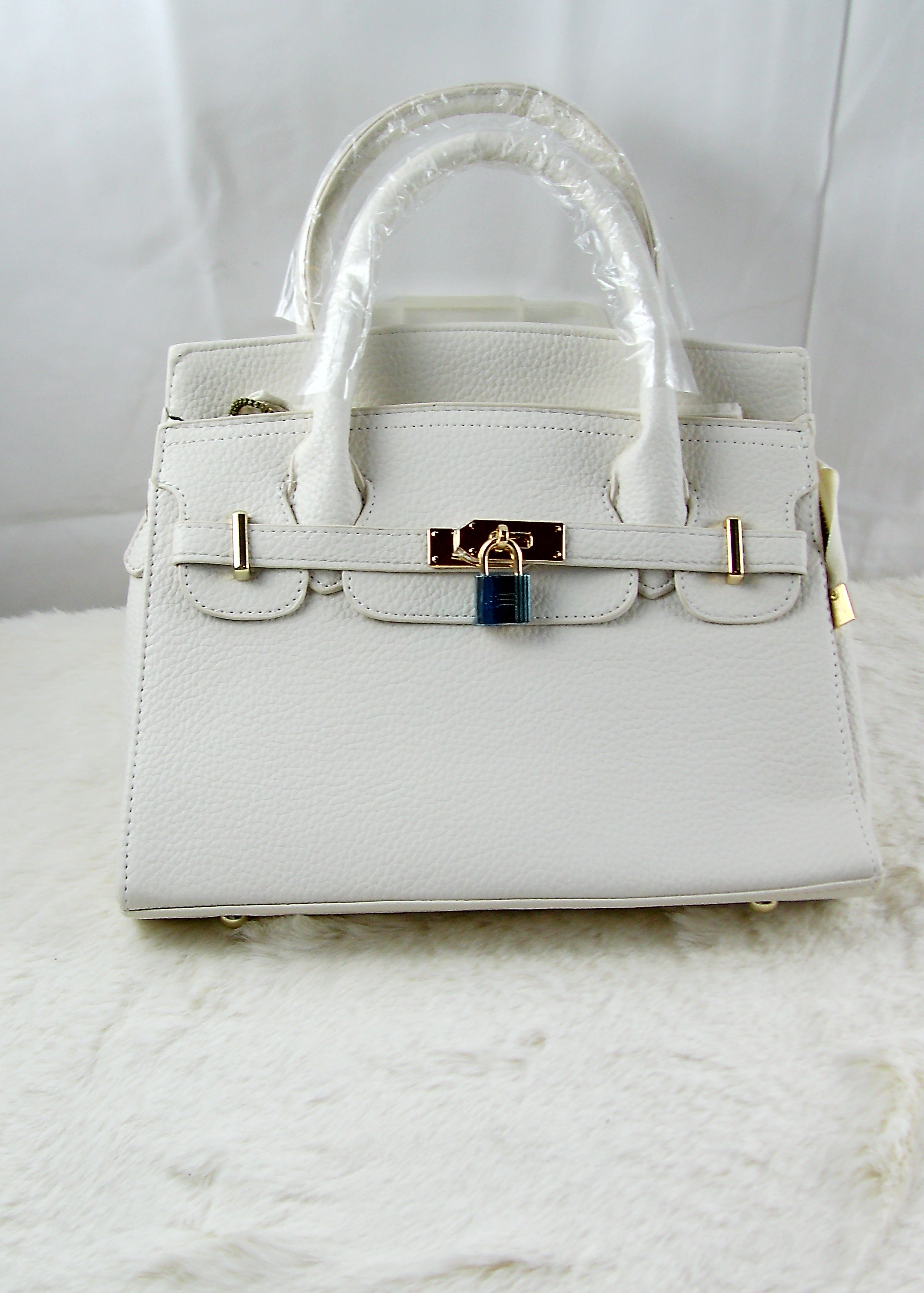 Luxe Handtas met Sjaaltje - Beige