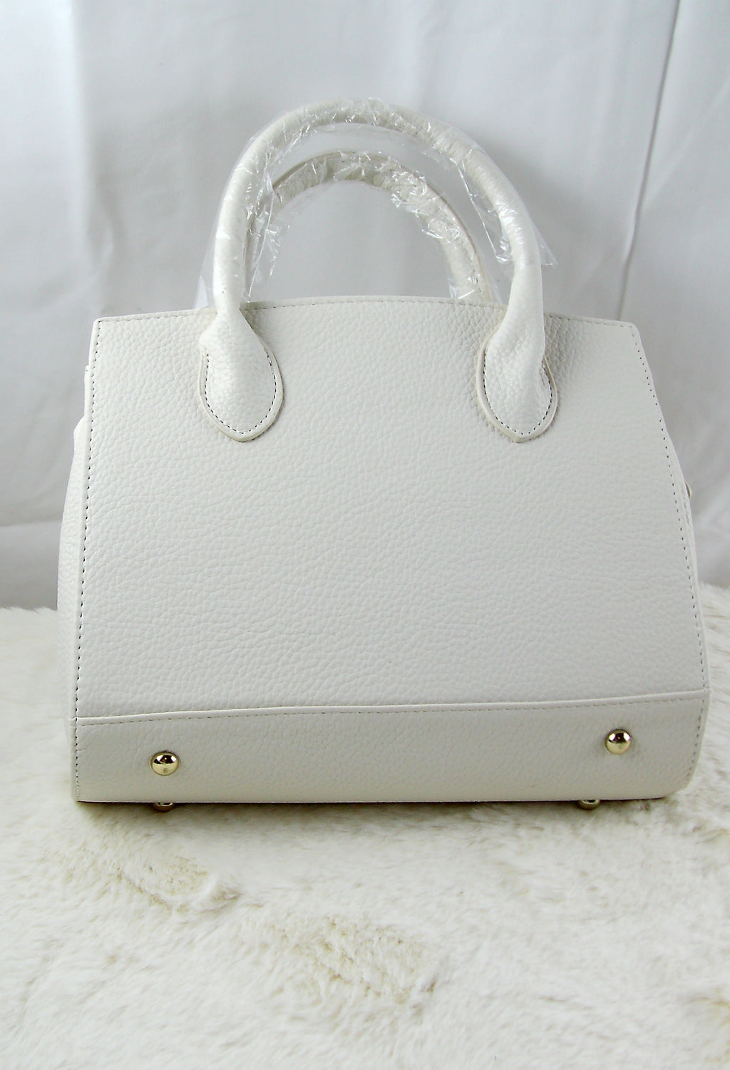 Luxe Handtas met Sjaaltje - Beige