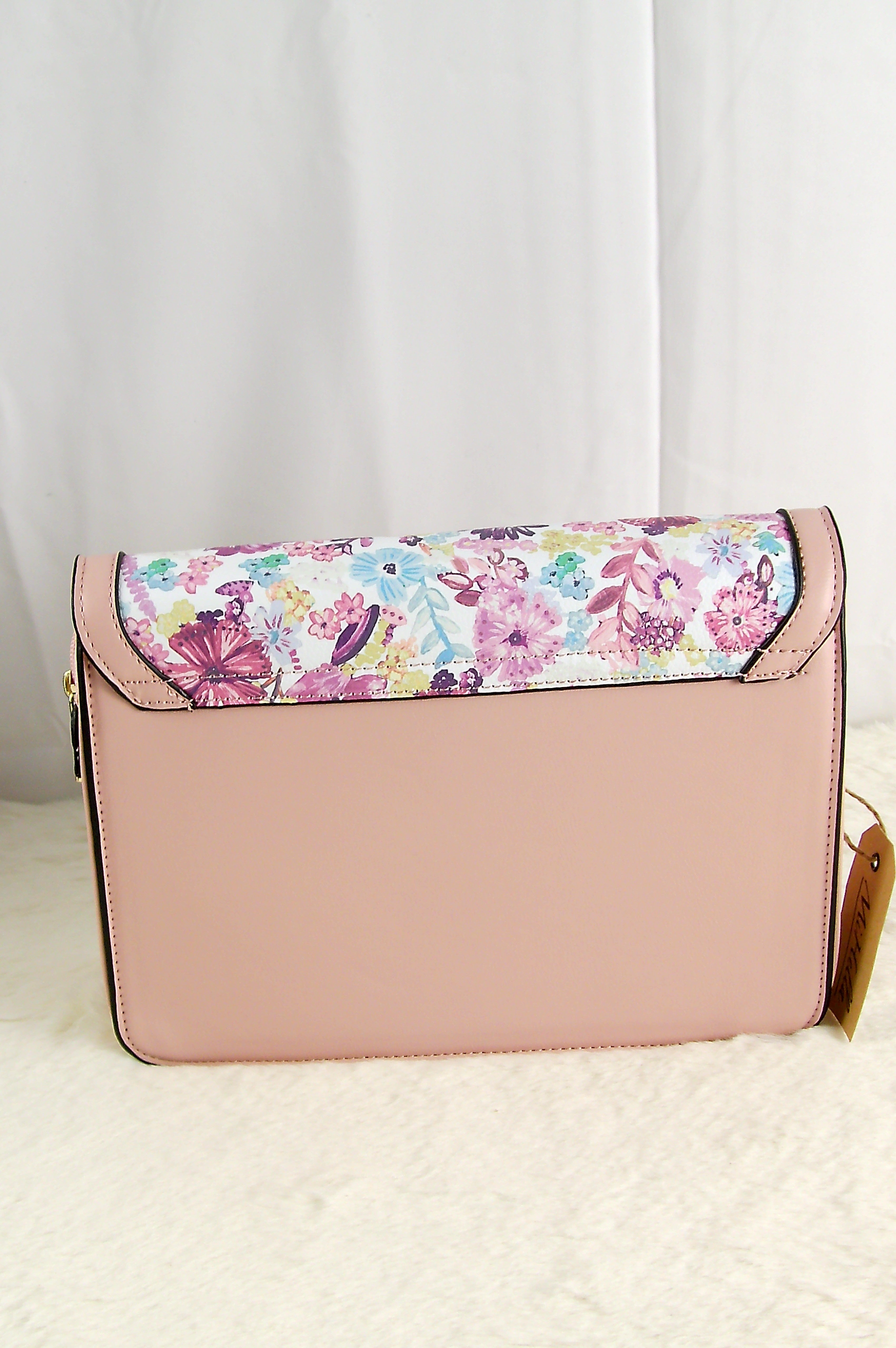 Floral Blossom Schoudertas – Roze