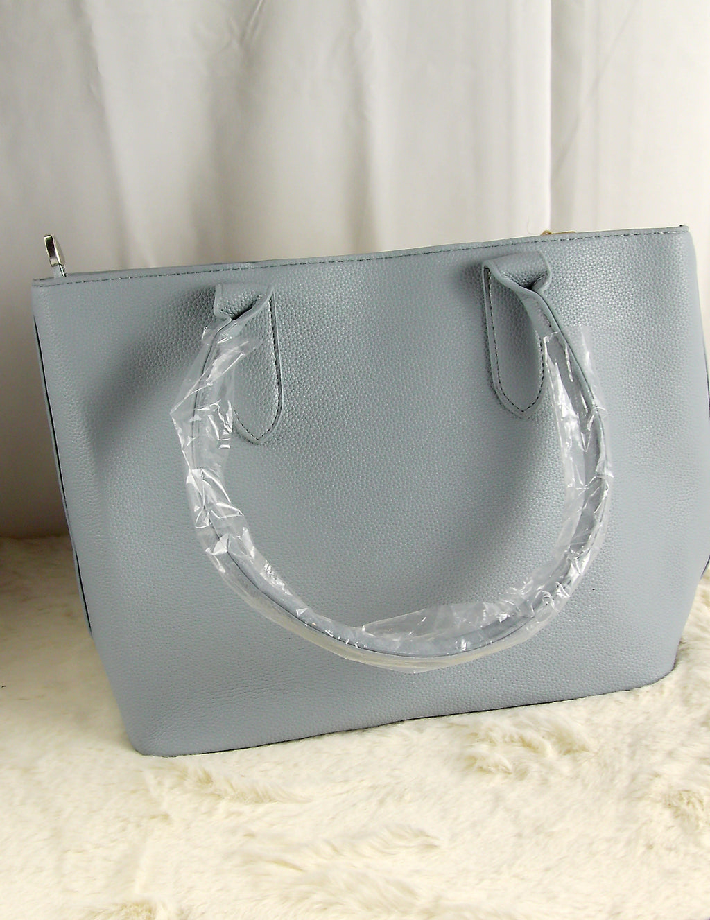 Essential Large Handbag Lichtgrijs