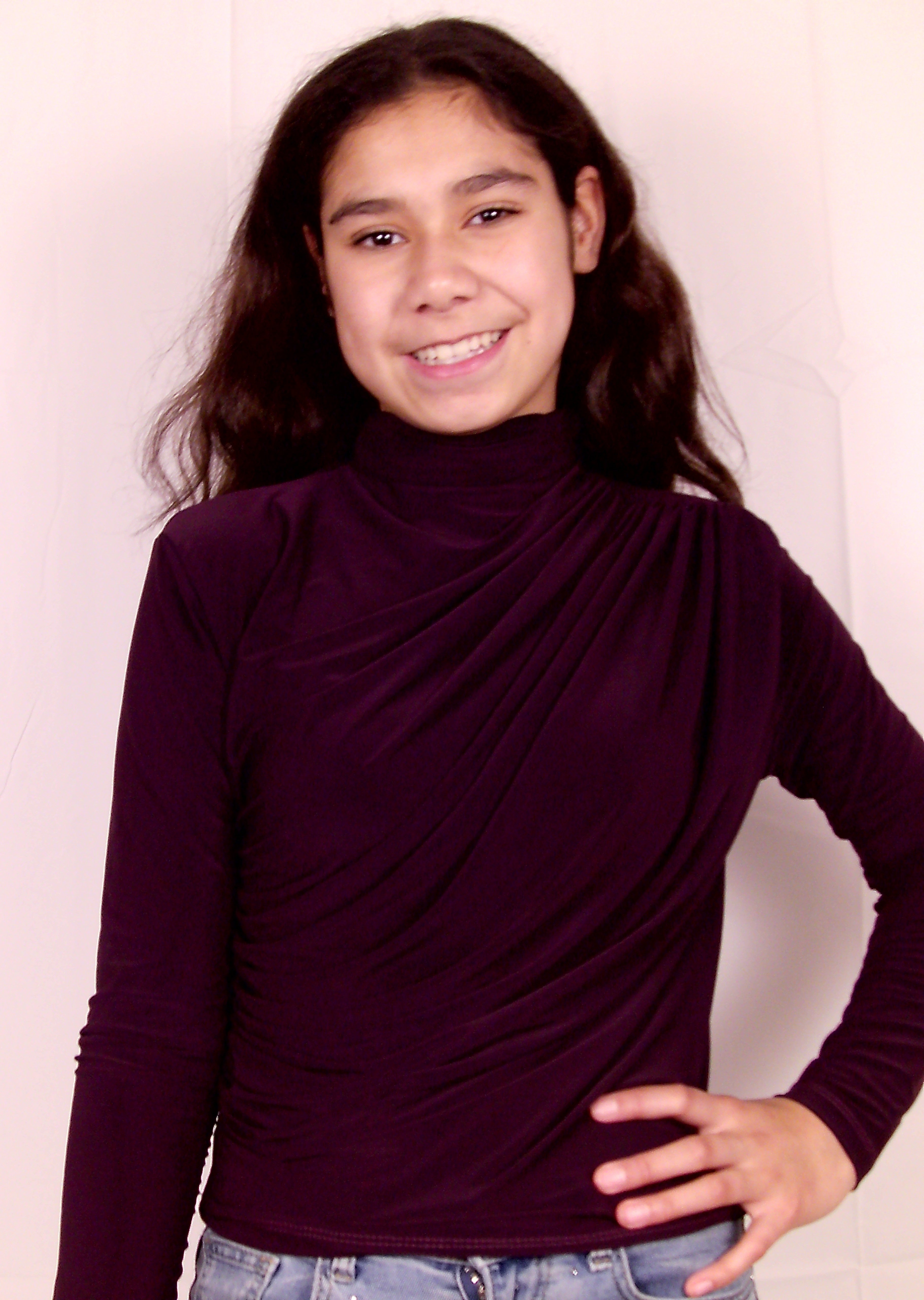 Elegante blouse paars