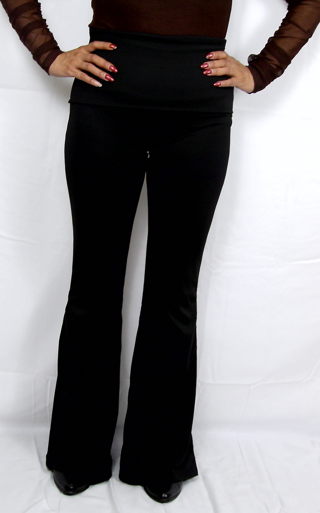 Flair broek zwart