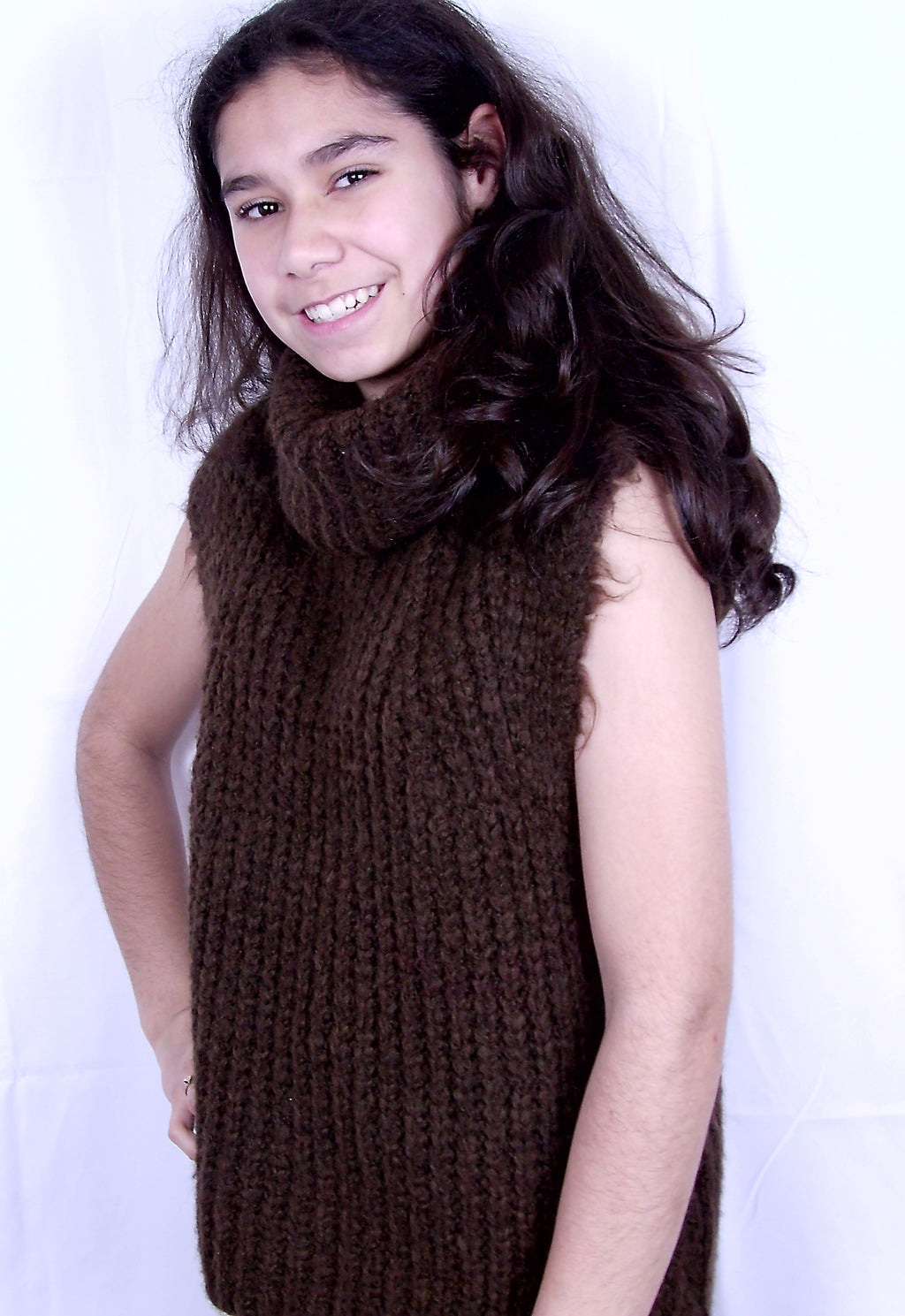 Gebreide gillet