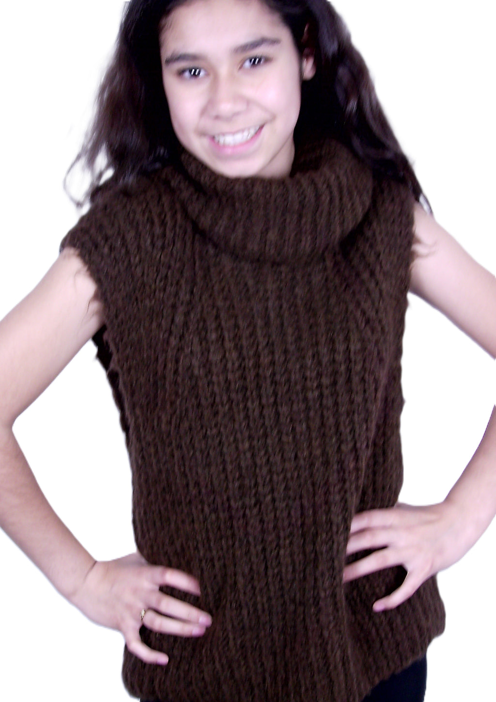 Gebreide gillet
