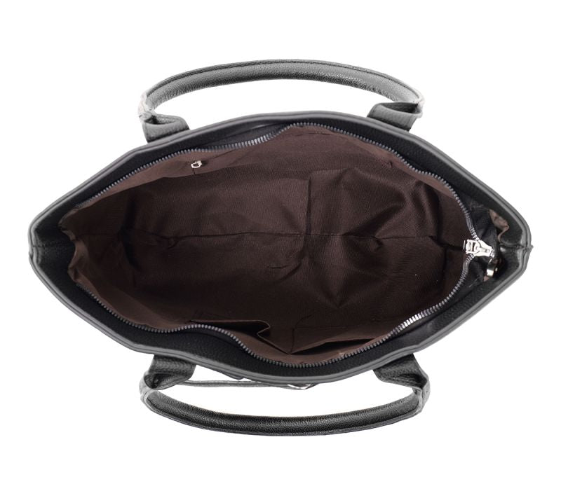 Essential Large Handbag – Zwart